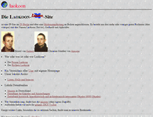 Tablet Screenshot of laokoon.in-berlin.de